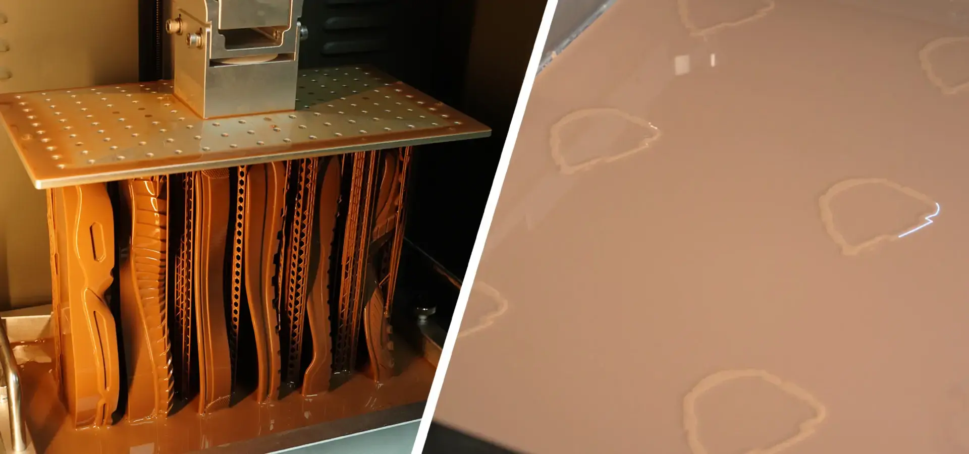 Industrial SLA 3D Printer vs desktop MSLA resin printer technology comparison diagram