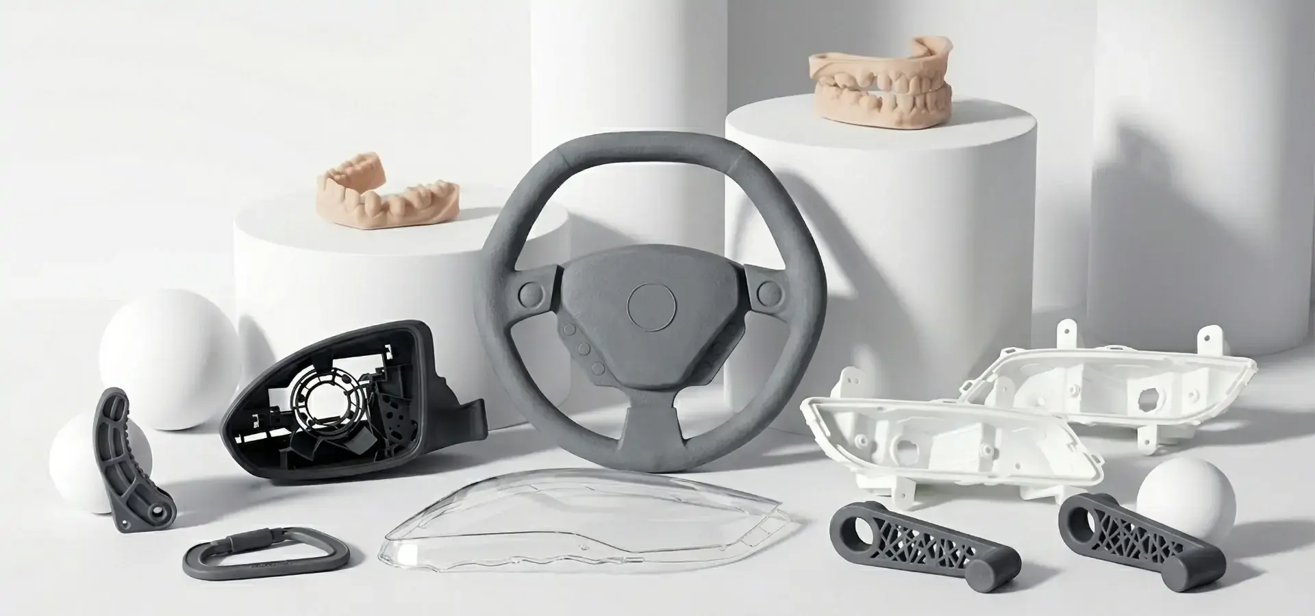 Industrial SLA 3D Printer applications in aerospace medical automotive and dental industries