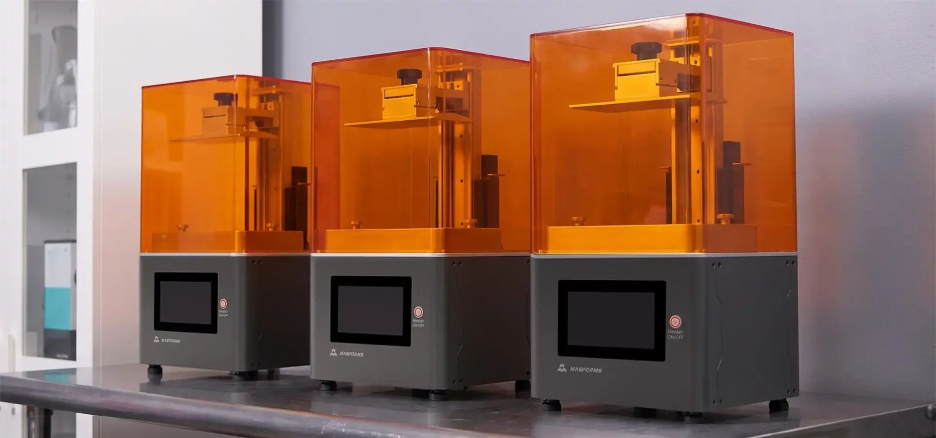 Multiple Desktop 3D printers operating in a production environment