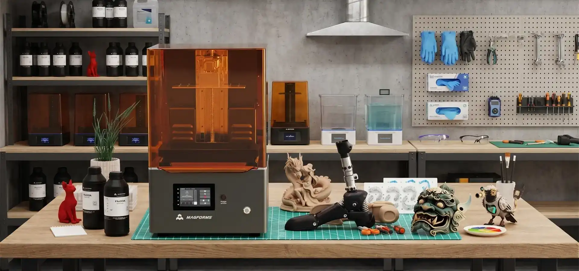 P10 Pro stereolithography 3D printer used for industrial resin printing applications