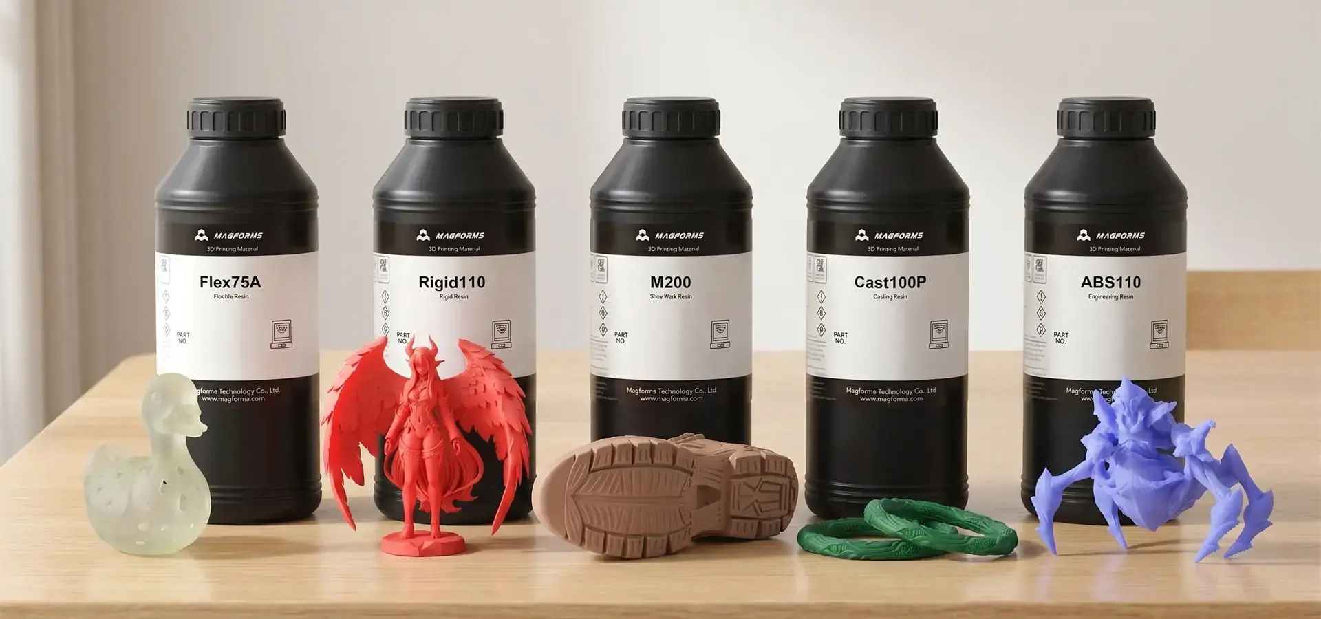 Various resin types compatible with P10 Pro Stereolithography 3D printer Various resin types compatible with P10 Pro Stereolithography 3D printer