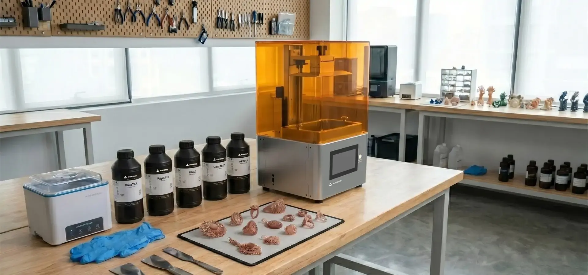 P7 Pro stereolithography 3D printer for cost-effective prototype development
