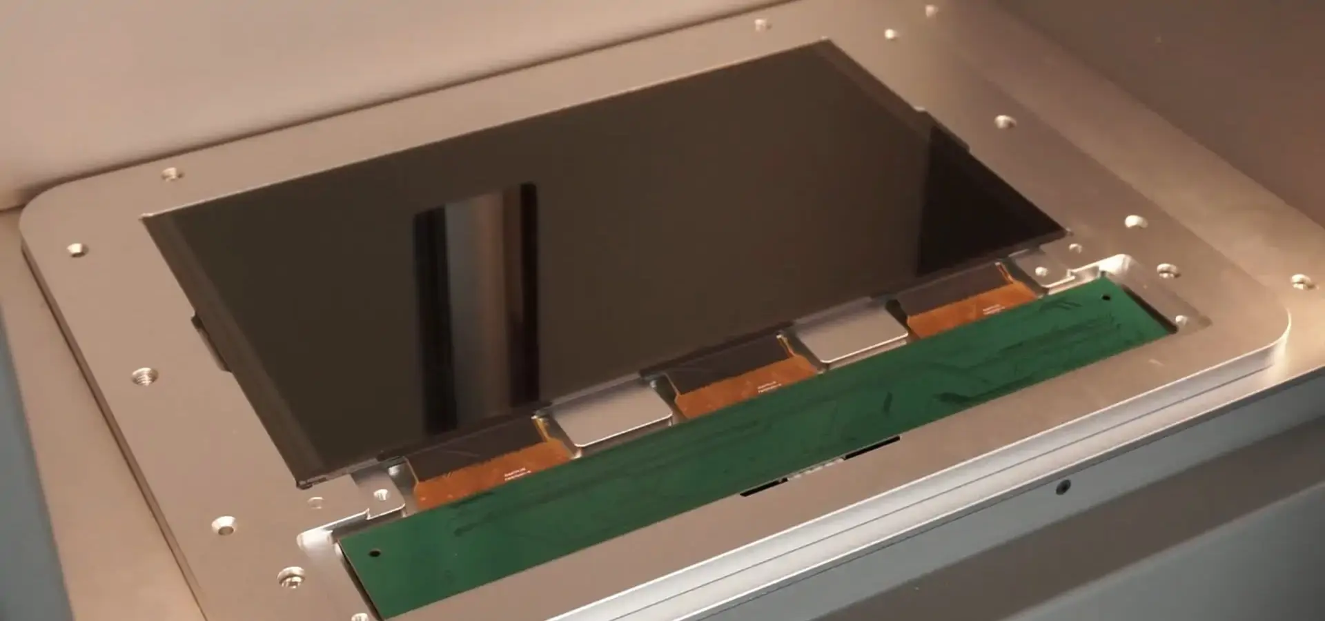 Maintenance and calibration process for an industrial LCD 3D printing machine