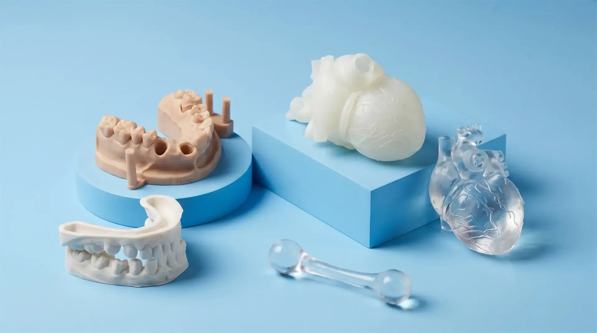 SLA 3D printing medical and dental models using photopolymer resin SLA 3D printing medical and dental models using photopolymer resin