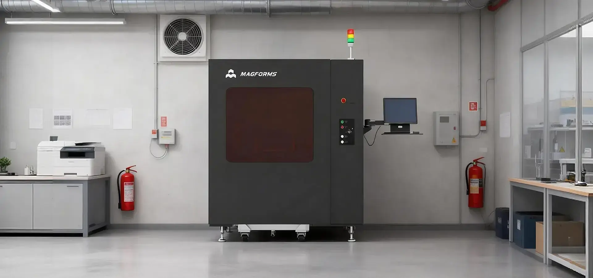 Industrial SLA 3D Printer used for high precision additive manufacturing workflow Industrial SLA 3D Printer used for high precision additive manufacturing workflow