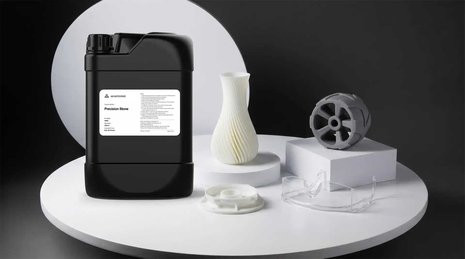 355nm photopolymer resin materials for Industrial SLA 3D Printer