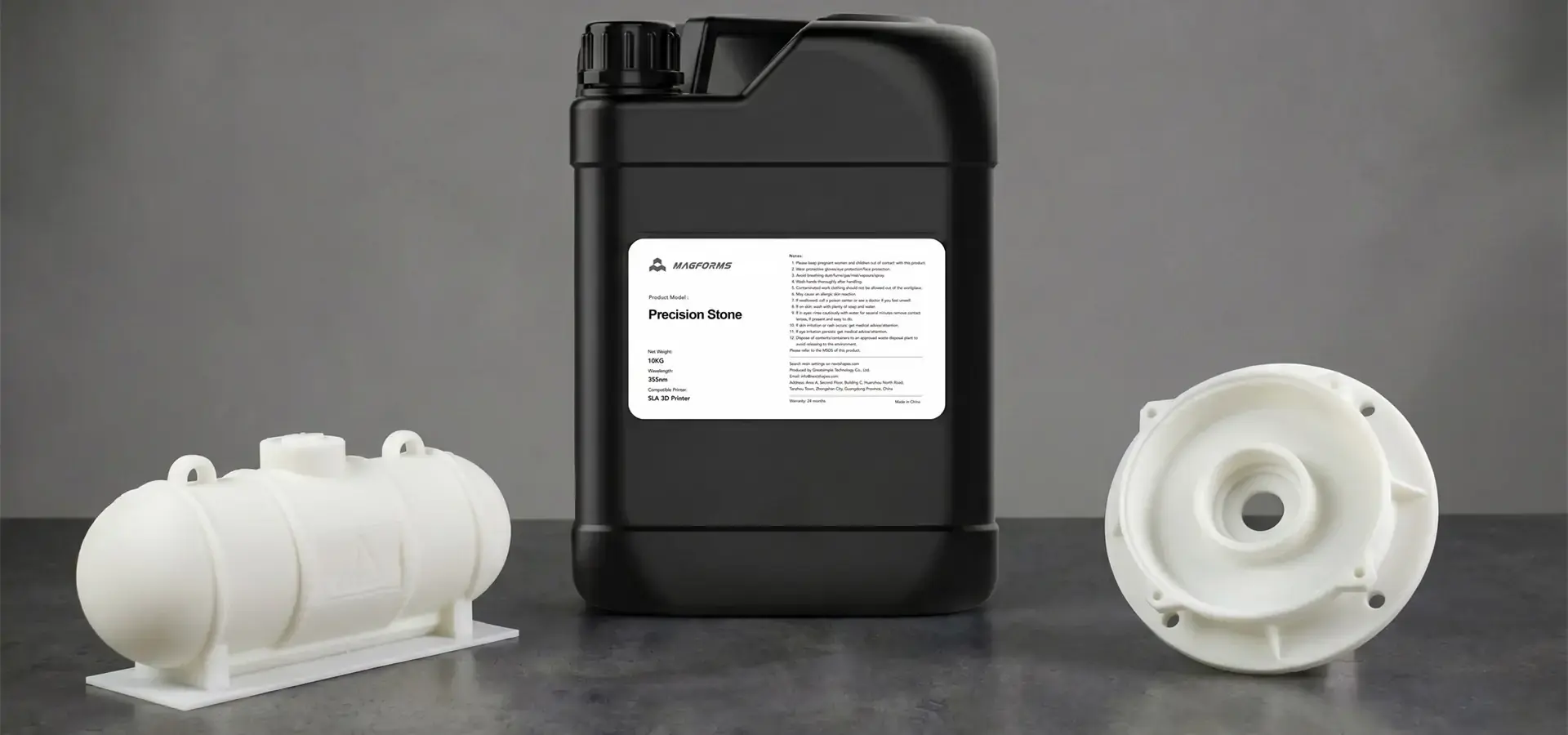Photopolymer resin materials for Industrial SLA 3D Printer applications