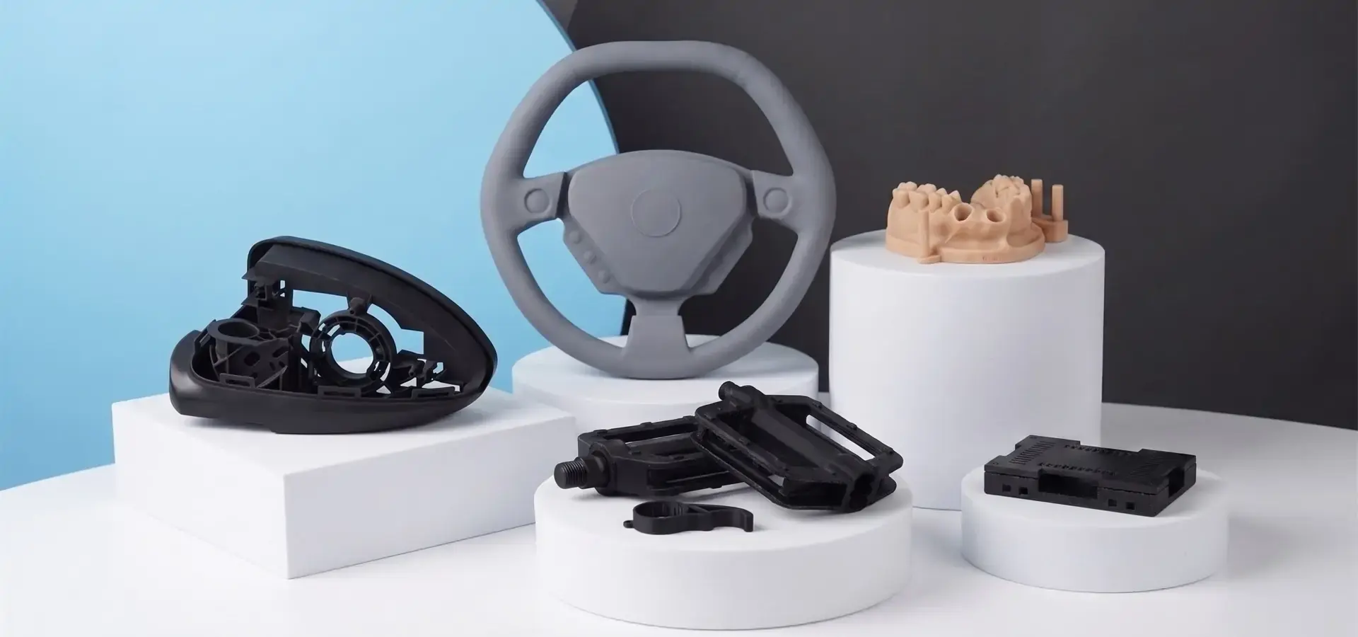 Industrial SLA 3D printing applications in automotive medical and aerospace industries