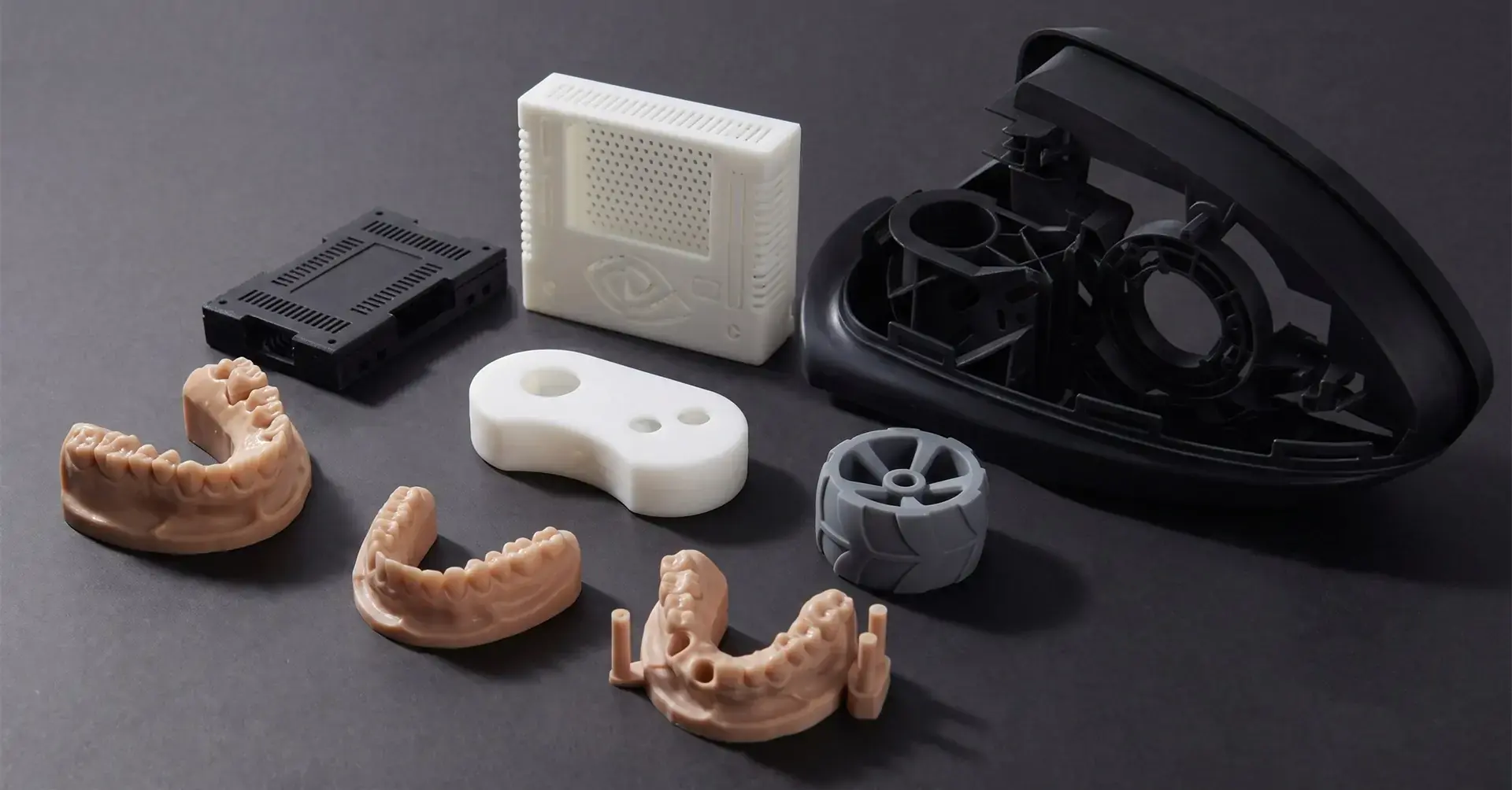 Industrial SLA 3D printer applications in automotive dental and electronics