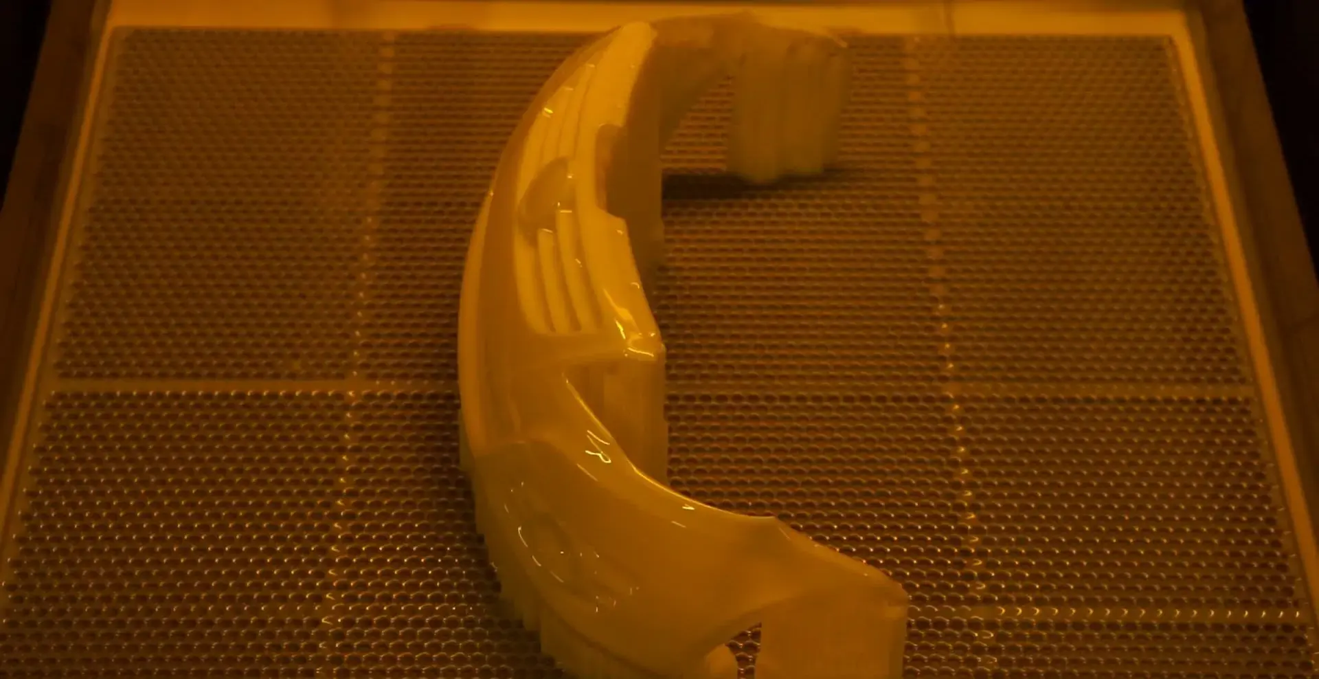 Industrial SLA 3D printer used in manufacturing production environment Industrial SLA 3D printer used in manufacturing production environment