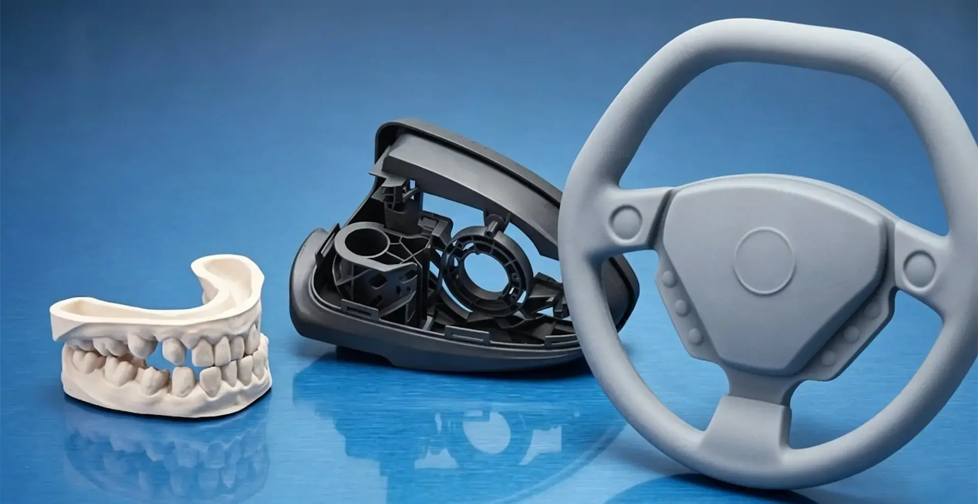 Industrial SLA 3D Printer applications in automotive aerospace and medical industries