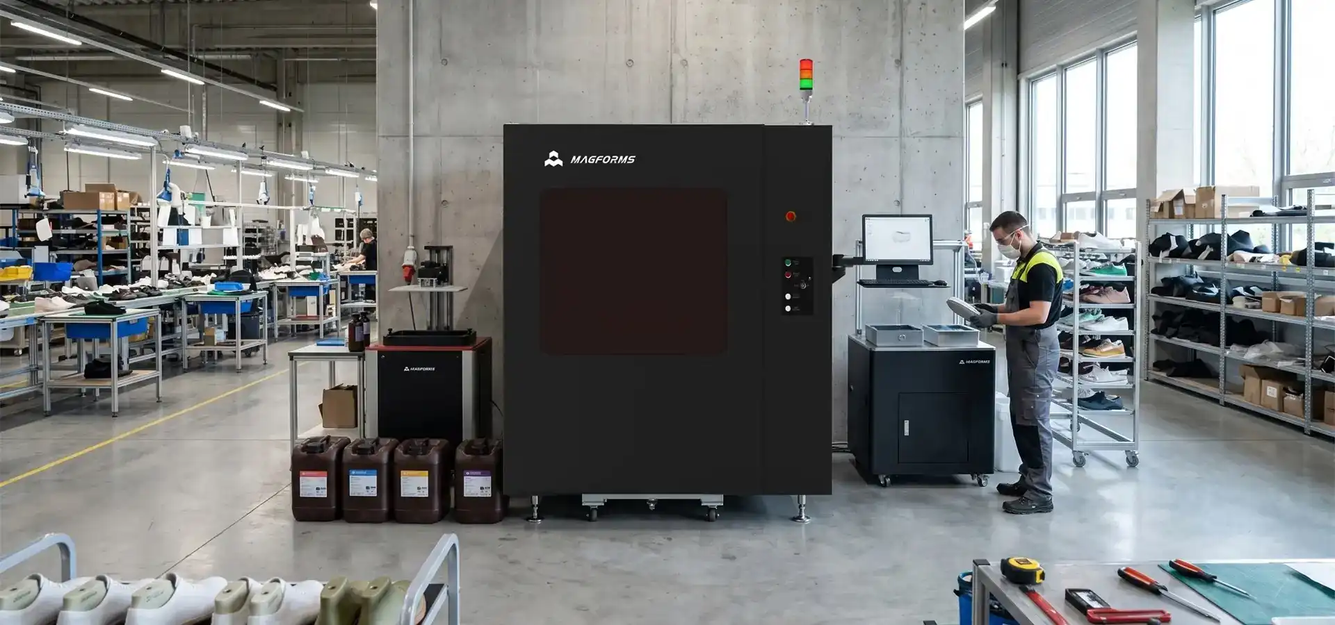 Magforms SL800 Industrial SLA 3D Printer with large build volume