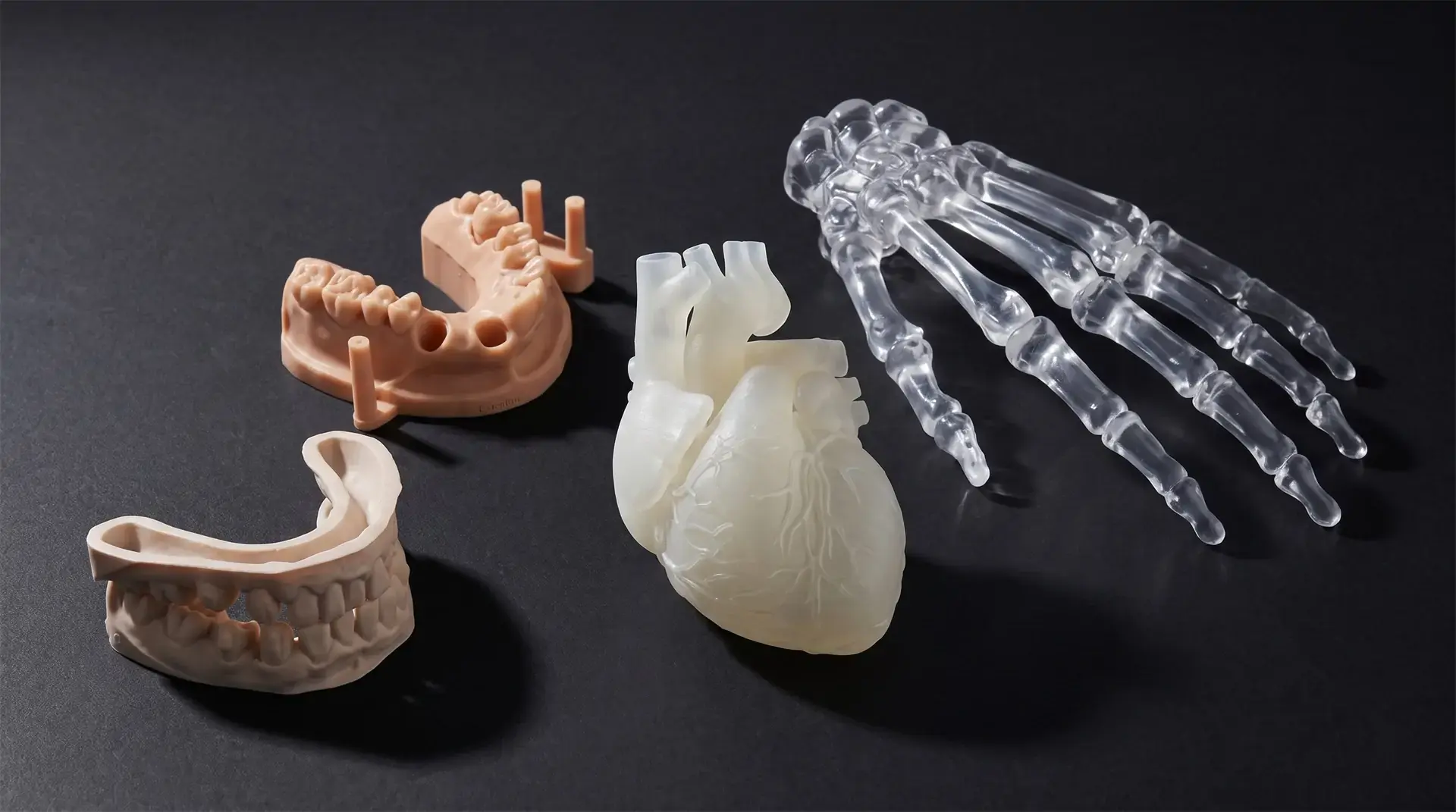 Dental models and surgical guides produced with SLA 3D printing Dental models and surgical guides produced with SLA 3D printing
