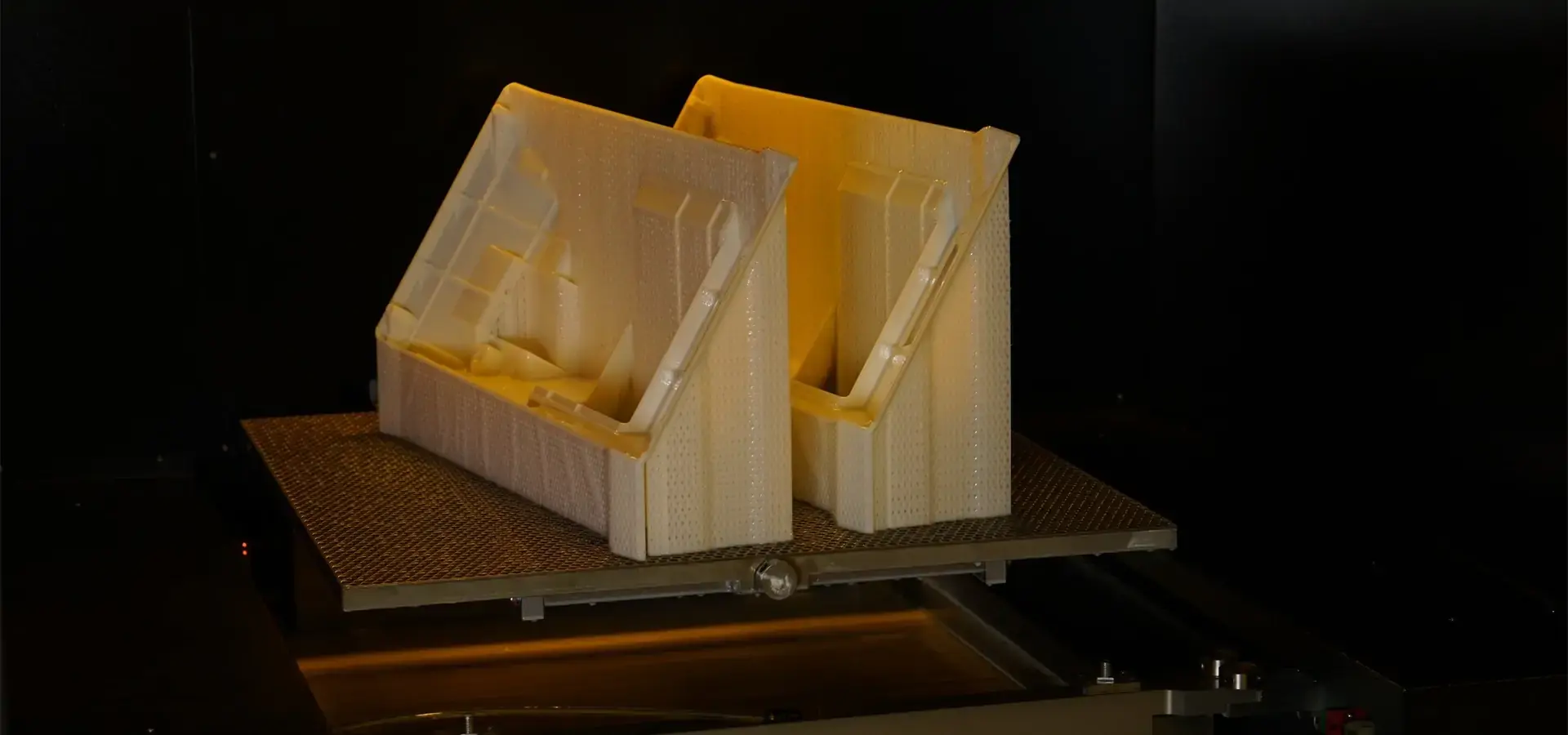 Large-format parts produced with an Industrial SLA 3D Printer