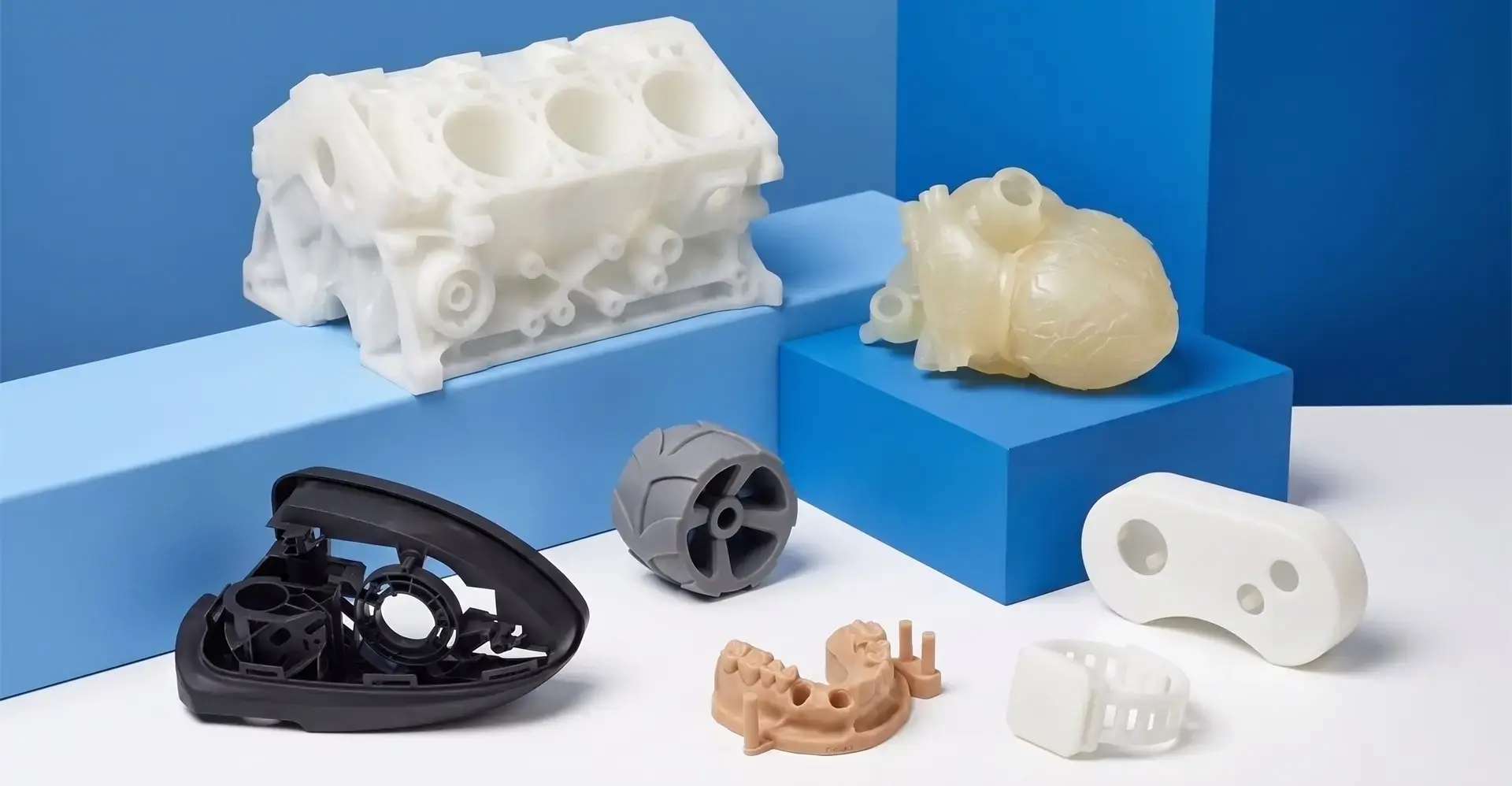 Industrial SLA 3D Printer applications in automotive dental aerospace and consumer electronics