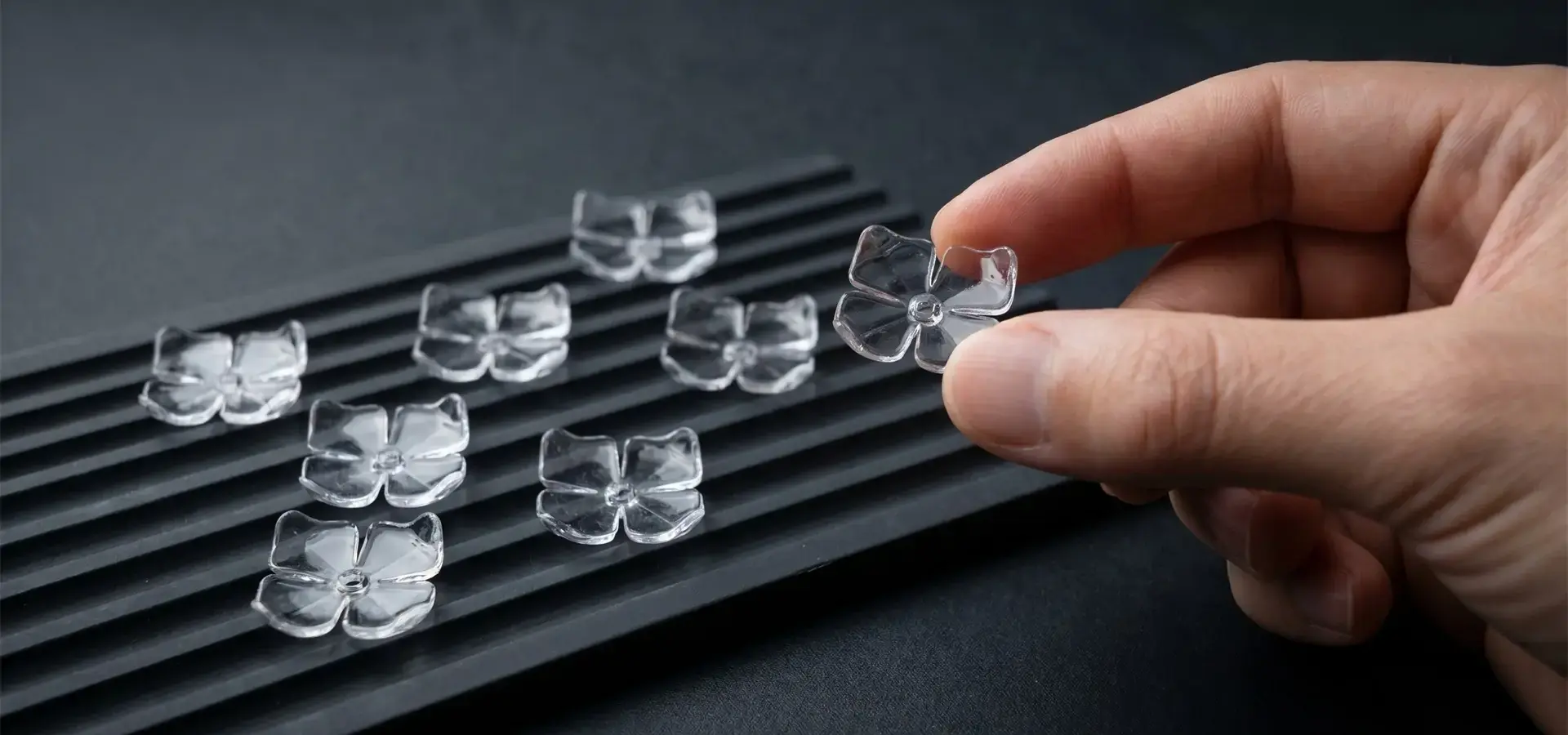 High precision parts produced by Industrial SLA 3D Printer