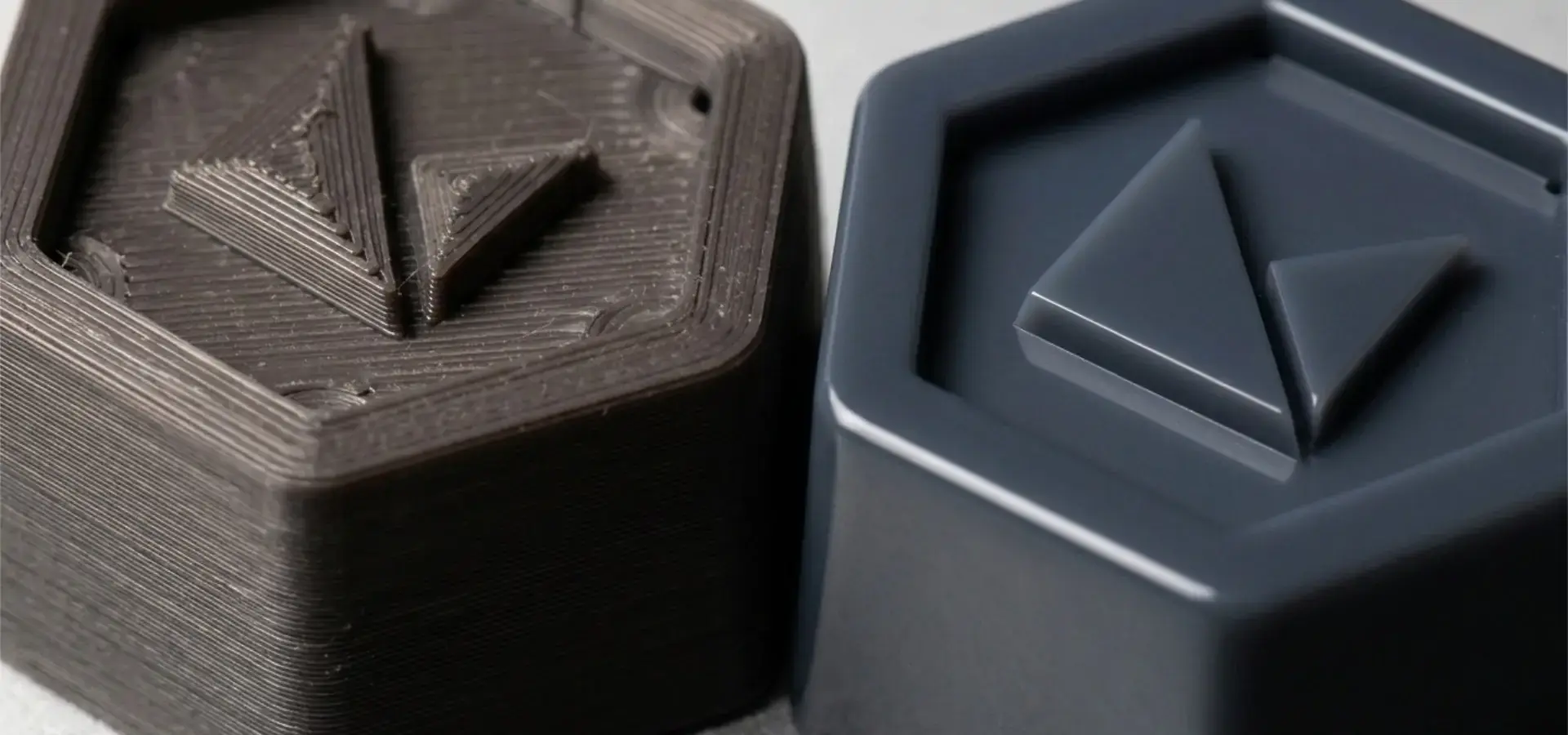 SLA and FDM 3D printing surface finish comparison SLA and FDM 3D printing surface finish comparison