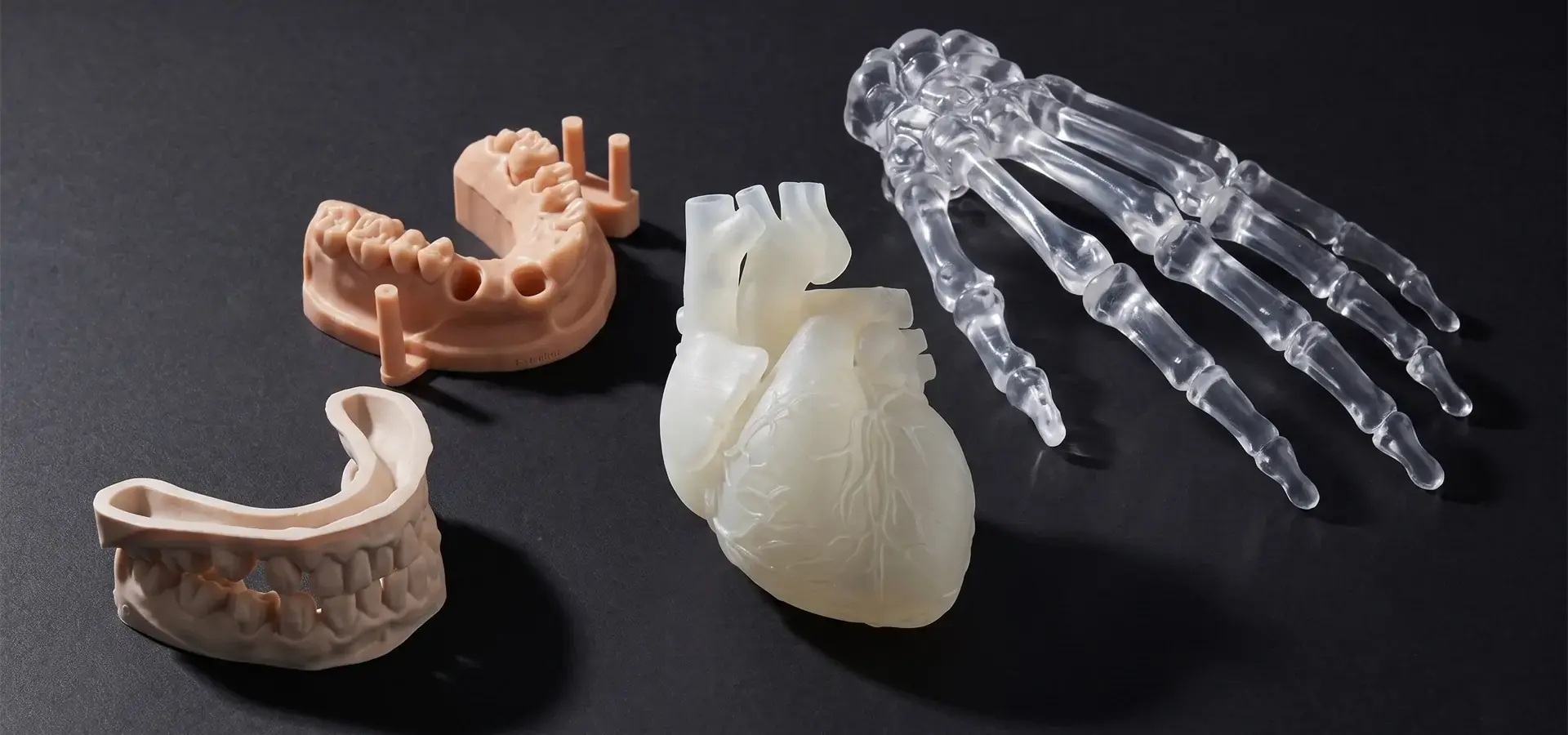 SLA printed medical device prototype for functional testing SLA printed medical device prototype for functional testing